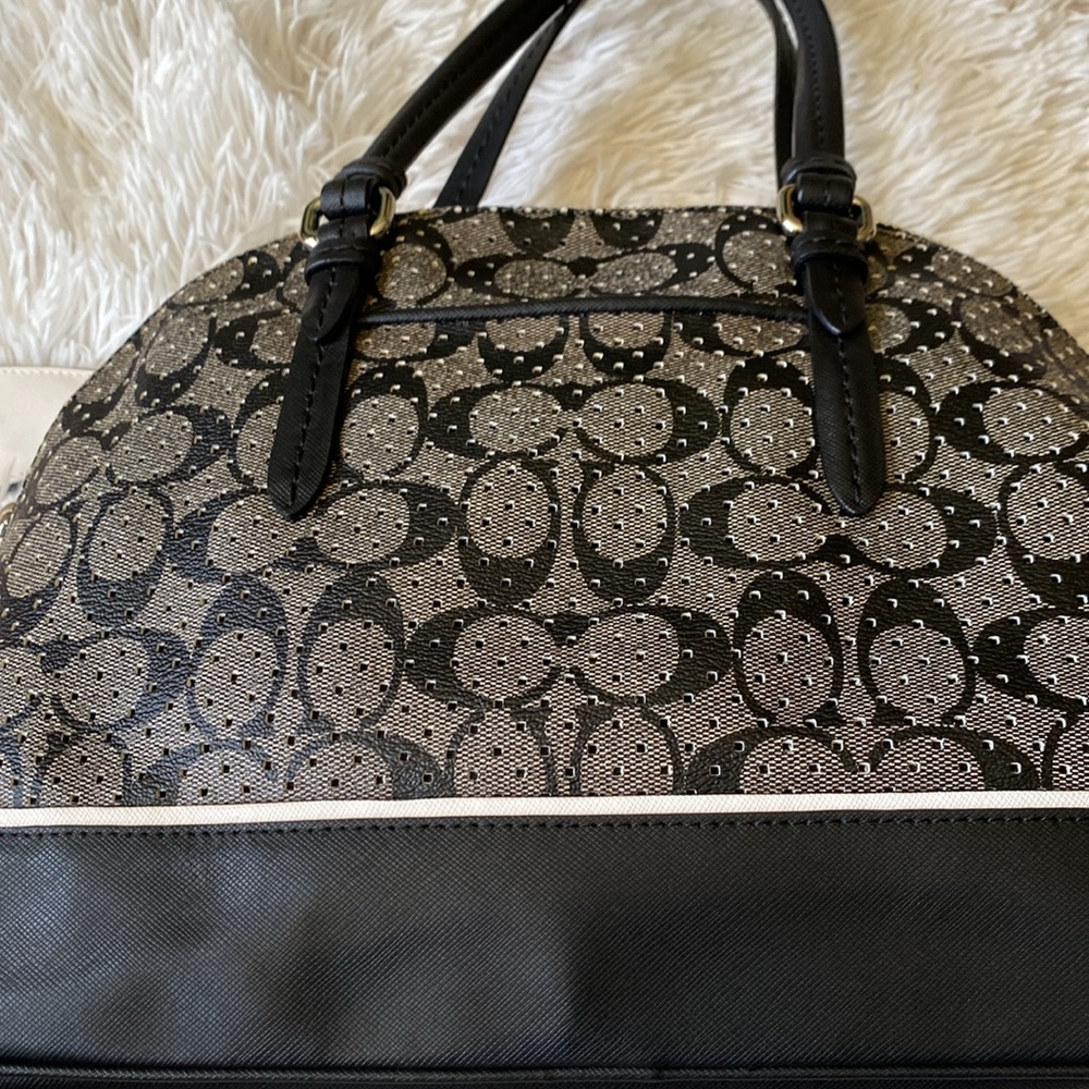 New Authentic Peyton Perforated Monogram Luxury B… - image 3